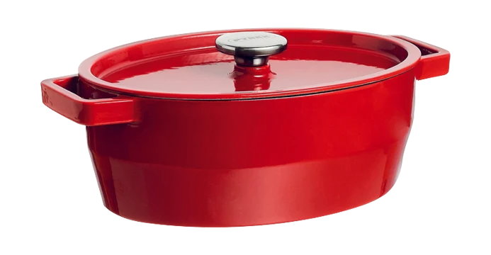 Cocotte ovale en fonte - SlowCook