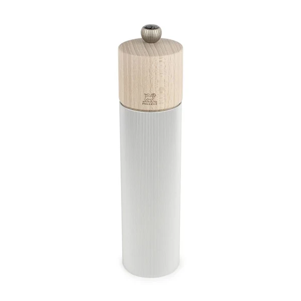 Moulin à sel manuel aluminium et bois Line 22 cm Peugeot