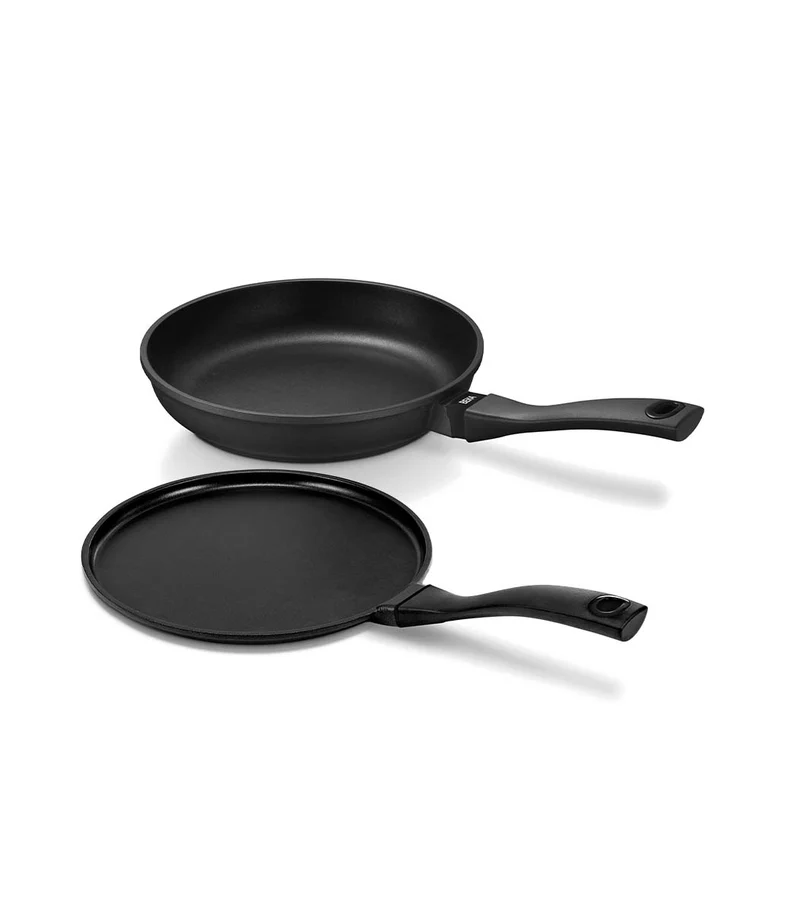 Energy 2-delige pannenset - Pannenkoekpan 25 cm & Braadpan 24 cm