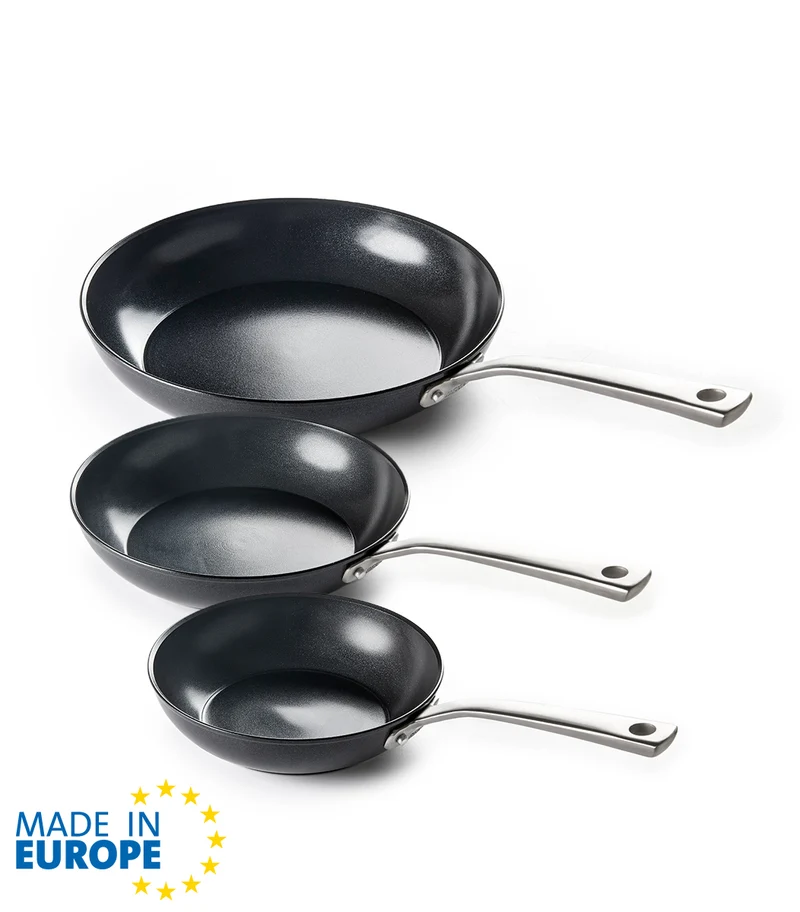 SAVOR 3-delige Antikleef pannenset 20, 24 & 28 cm