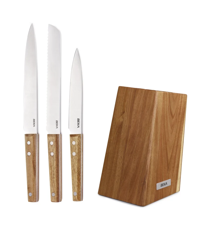 Nomad Set – Messenblok met 3 messen