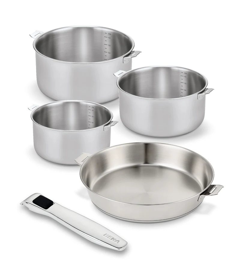 Evolution 5-delige set met afneembare steel