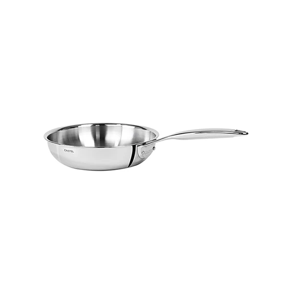 Poêle sautoir tout inox Castel'Pro 16 cm Cristel