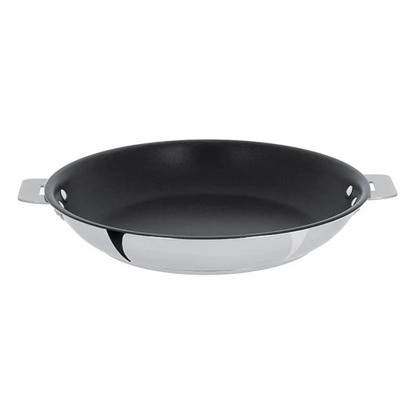 Poêle inox antiadhérente Casteline sans manche 28 cm Cristel