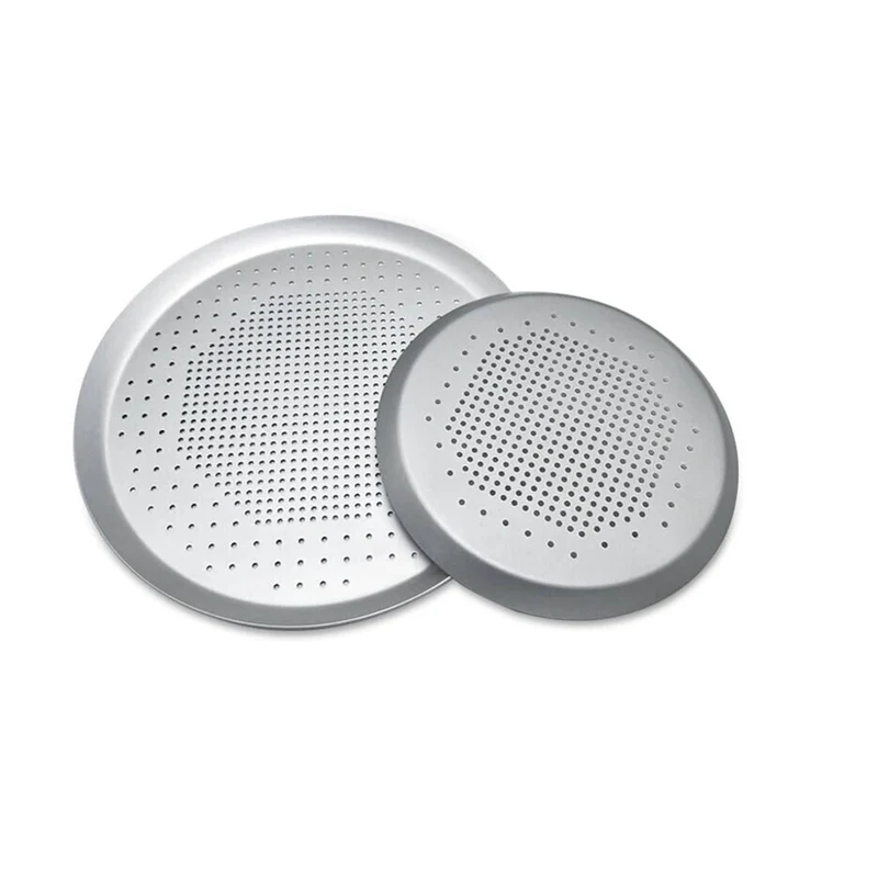 CHEFCO,6025A, 15" Round Bakeware Nonstick Aluminum Alloy Pizza, Fries, Bread Cookies Baking Pan