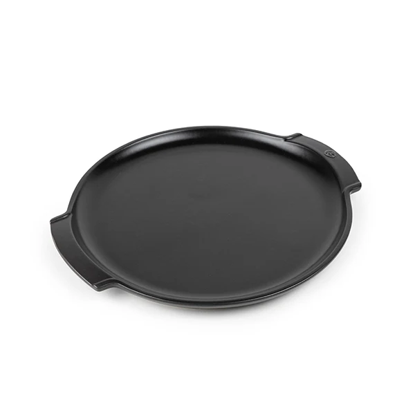 Plaque à pizza Grill To Table noir satin 34 cm Peugeot