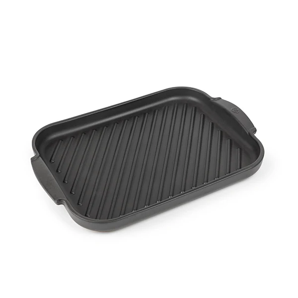 Grill viande rectangulaire Grill To Table noir satin 38 cm Peugeot