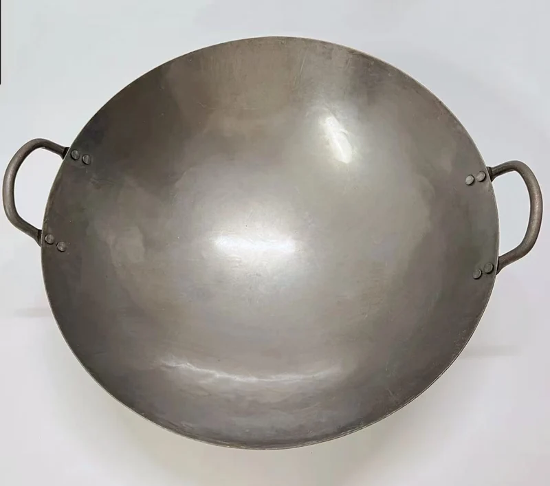 CHEFCO,1624B, 24“Hand-Hammered Carbon Steel Wok