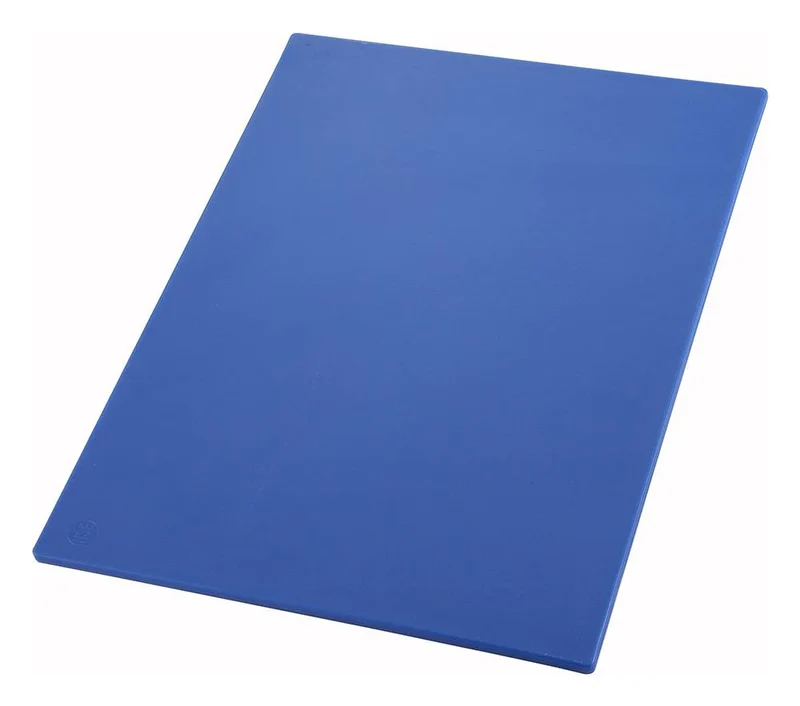 Sub-equip,CB-1218BU, Blue Rectangular Cutting Board, 12" x 18" x 0.5"