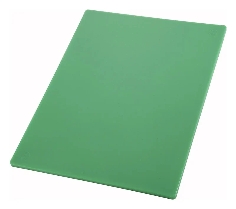 Sub-equip,CB-1218GR,Green Rectangular Cutting Board, 12" x 18" x 0.5"