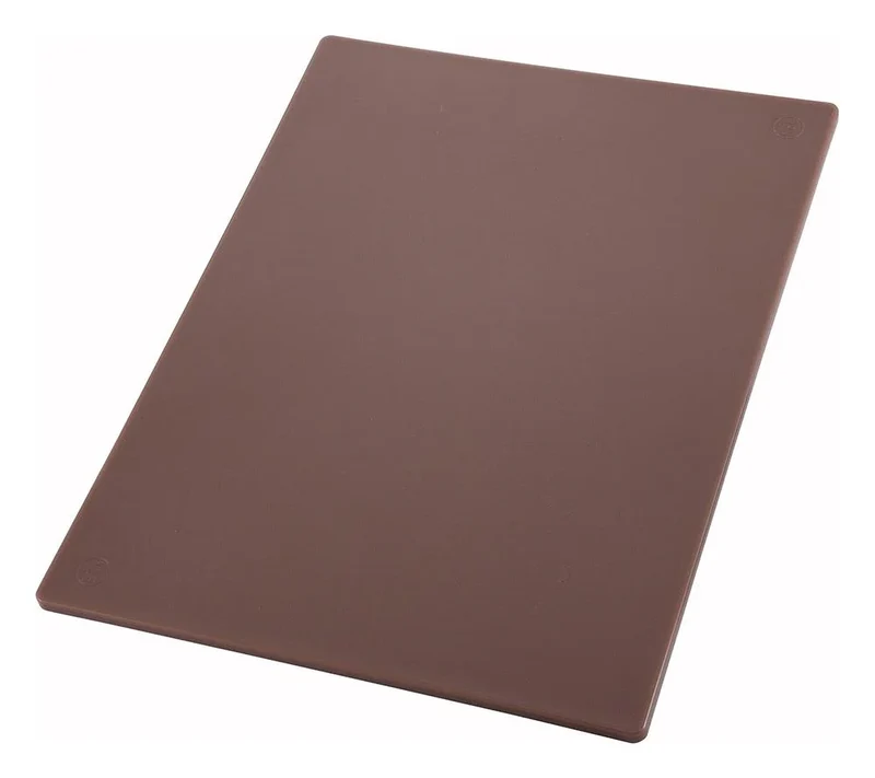 Sub-equip,CB-1824BN, Brown Rectangular Cutting Board, 18" x 24" x 0.5"