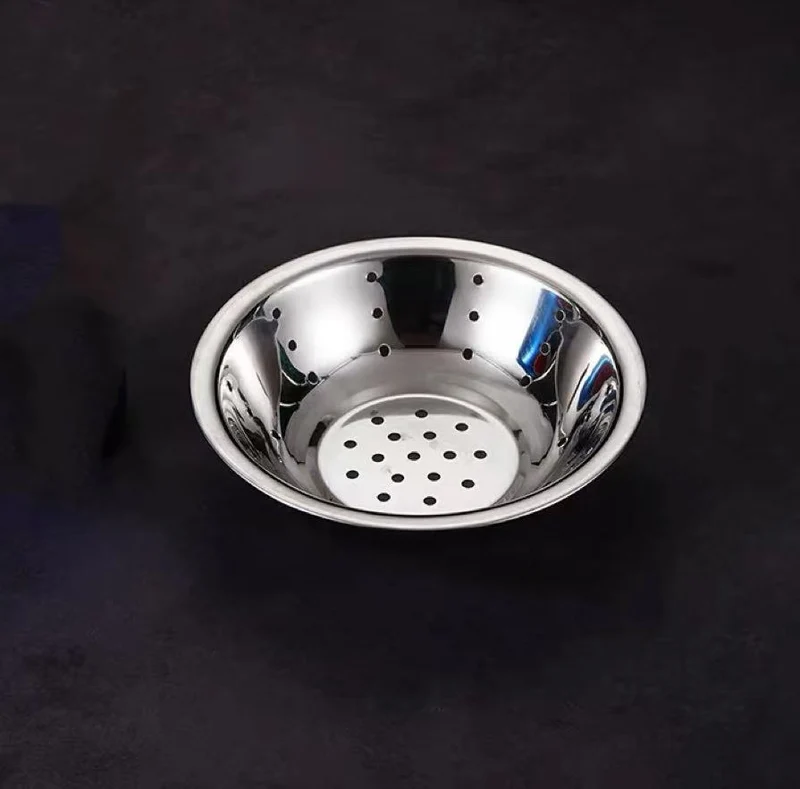 CHEFCO,COL016, 16cm/6.3" Stainless Steel Perforated Bowl