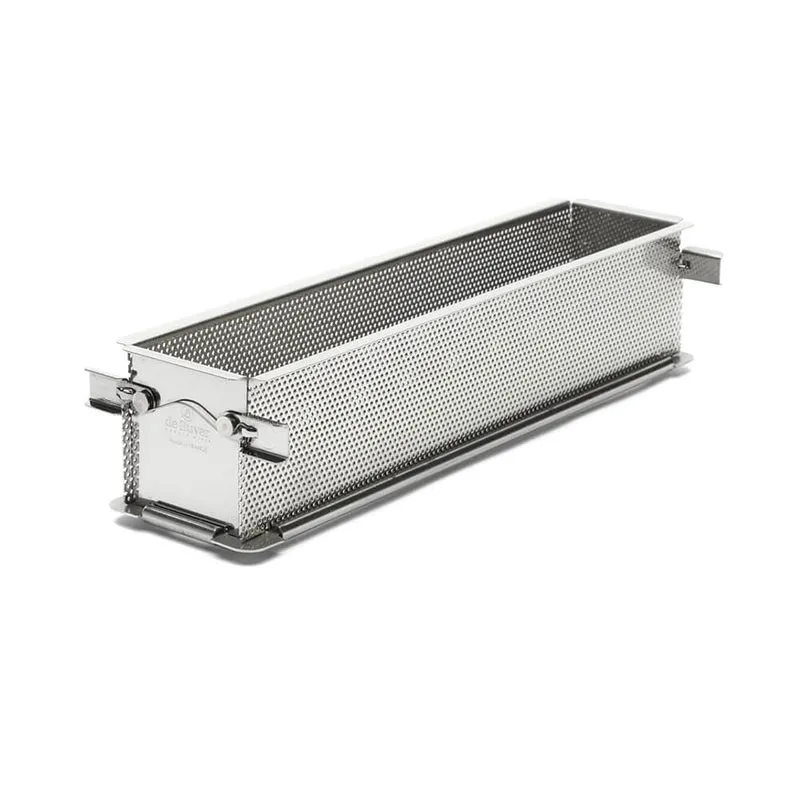 Moule inox perforé pliant GEOFORME 24 x 5 x 6 cm - DE BUYER