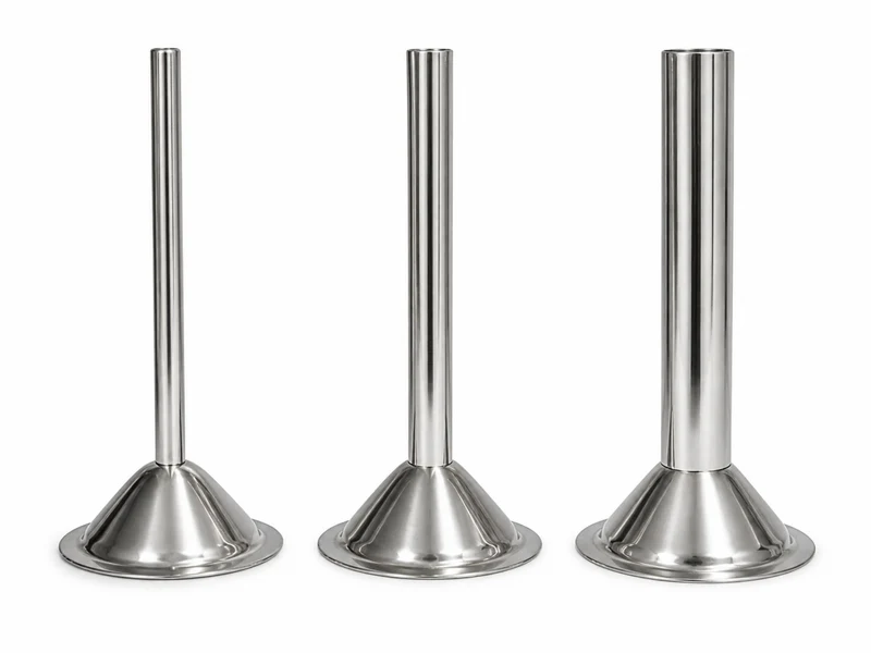 CHEFCO,SST-332,Stainless Steel Stuffing Tubes, set of 3