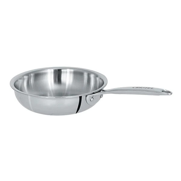 Poêle sautoir tout inox Castel'Pro 12 cm Cristel