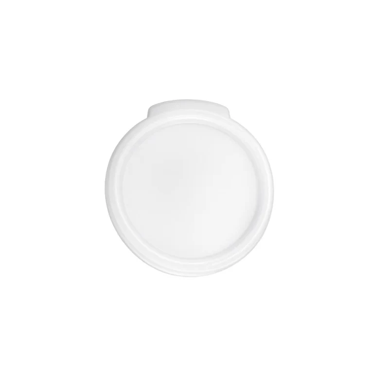 Sub-equip,PRC-1C,Round Lid Cover for 1 Qt Containers, White