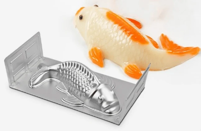 CHEFCO,FP-50,Aluminium Fish Mold (Medium 10.2"L)