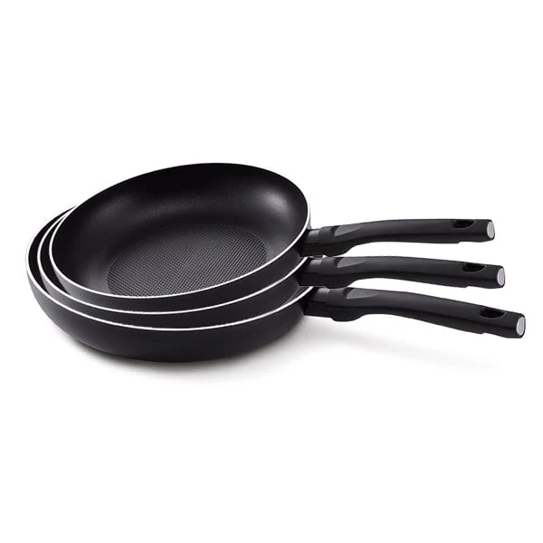 Set de 3 poêles à frire aluminium 20, 24, 28cm Salsa KitchenFun by Beka