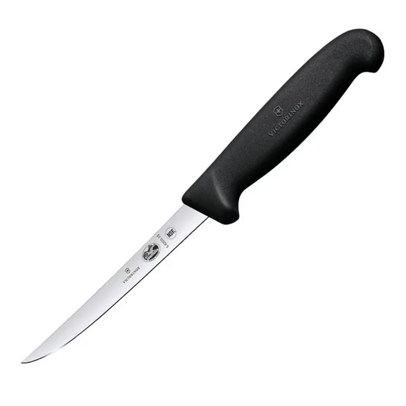 VICTORINOX,BONING 6 NAR SEMI-FLEX BK FIB,BLACK-5.6203.15