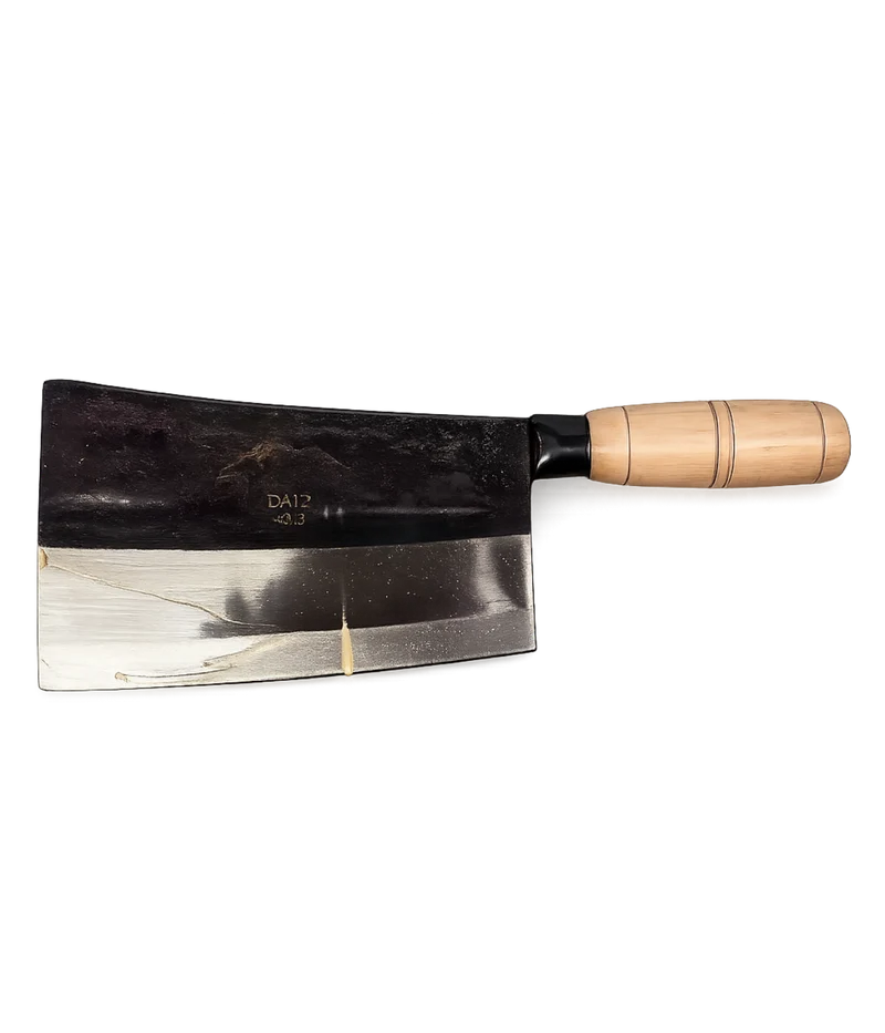 Sub-equip,D412, 1# Butcher‘s Knife wIth Wooden Handle