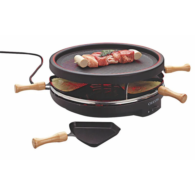 Appareil à Raclette 6 poêlons - Louis Tellier