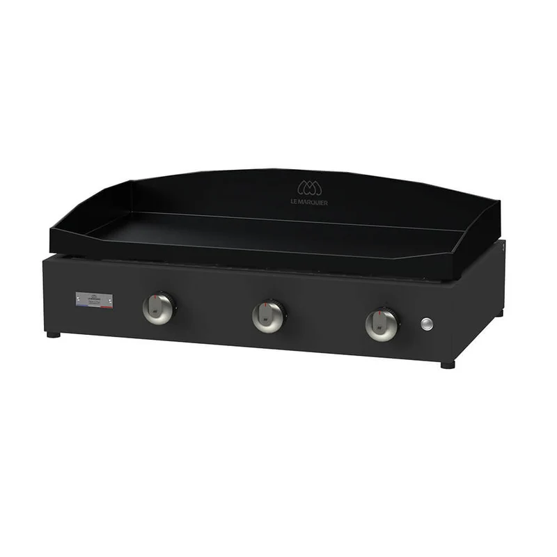 Plancha Pure Gaz 375 Noire - LE MARQUIER