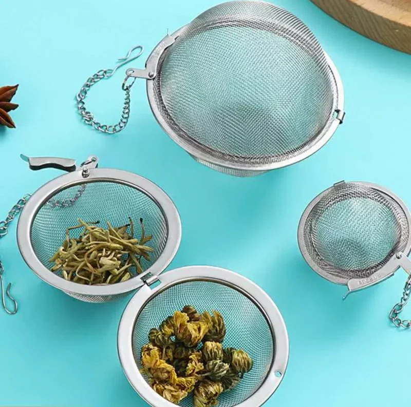 STB-7 - Tea Infuser Ball, stainless steel 3"