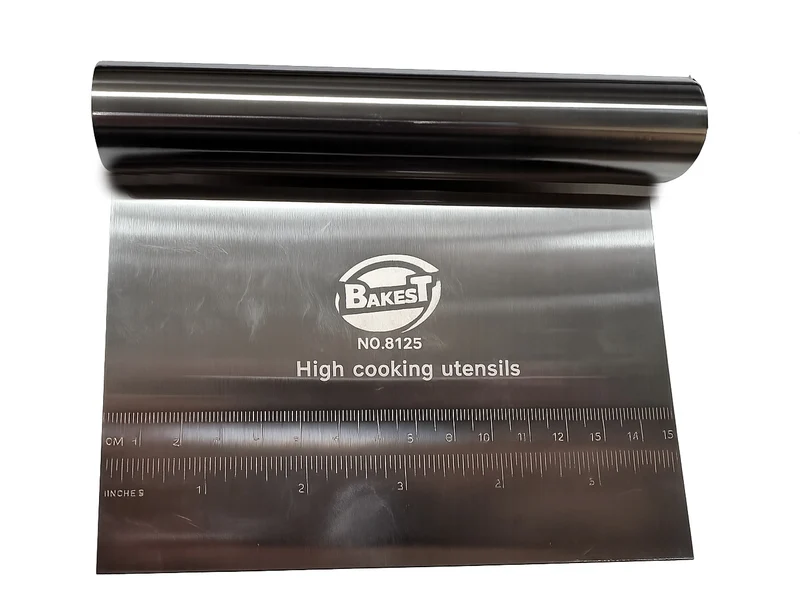 CHEFCO,8125, 6"Dough Scraper with Steel Handle Blade