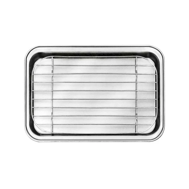 Plateau à dresser avec grille 26 x 18,5 cm - LOUIS TELLIER