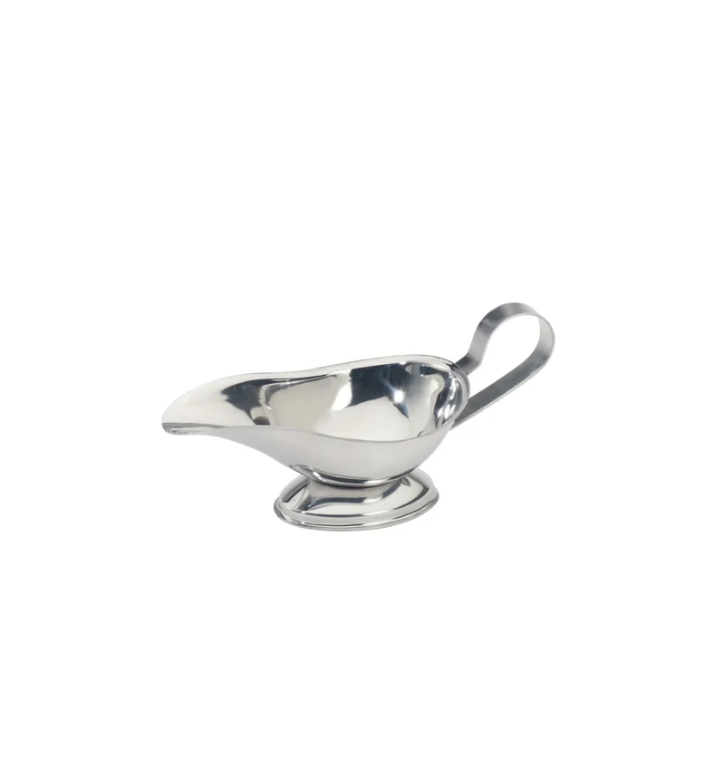 GBS-8 Stainless Steel Gravy Boat - 8 oz