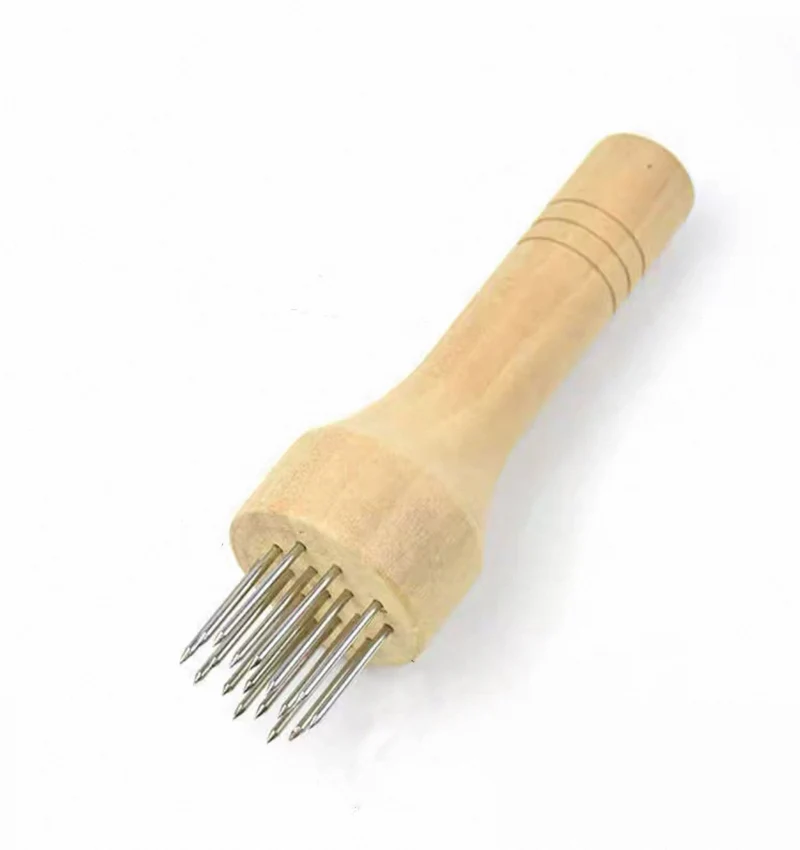 CHEFCO,MET-17,Wooden Handle Meat Tenderizer