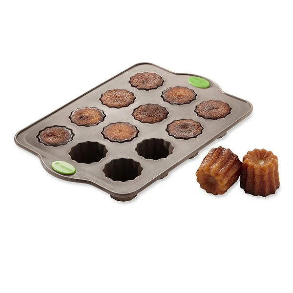 Rigiflex Plaque 12 canelés en silicone structure acier Mathon
