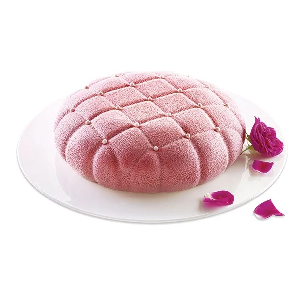 Moule en silicone Eleganza texture matelassée Silikomart