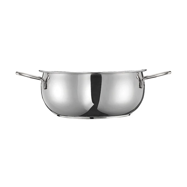 Faitout inox avec couvercle Premium 24 cm 5 L Inoxriv