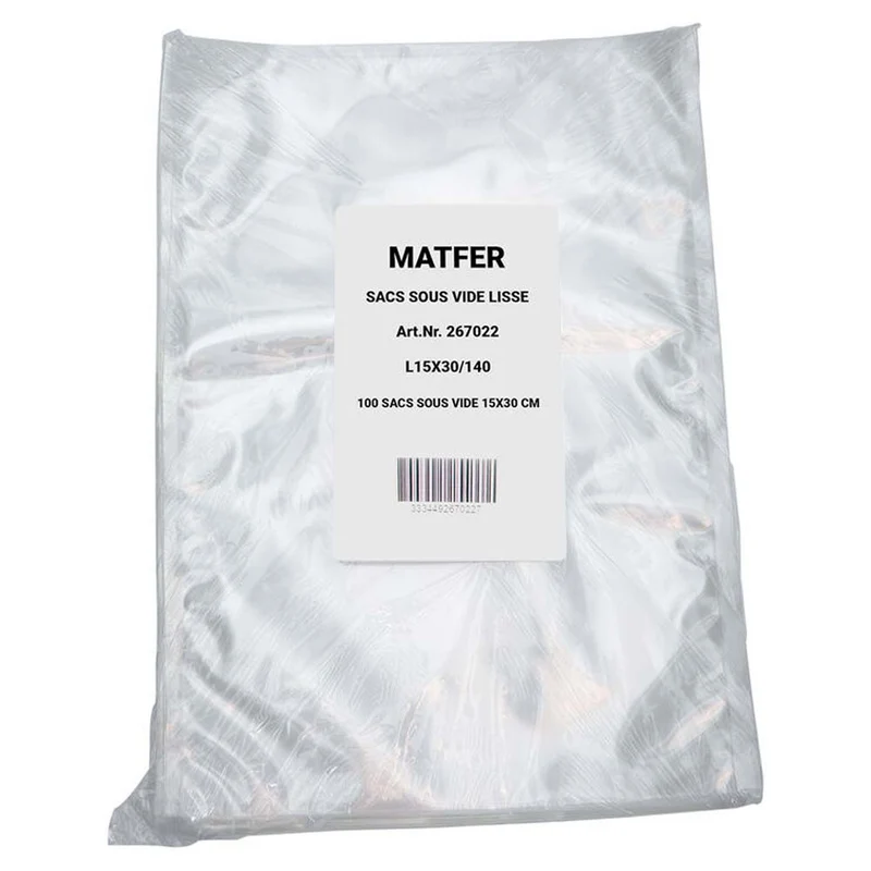 Sacs Sous-Vide Lisses 90 Microns - MATFER BOURGEAT