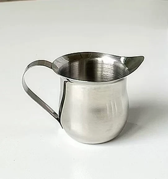 CHEFCO,SBC-5, 5 oz Bell Creamer, Stainless Steel
