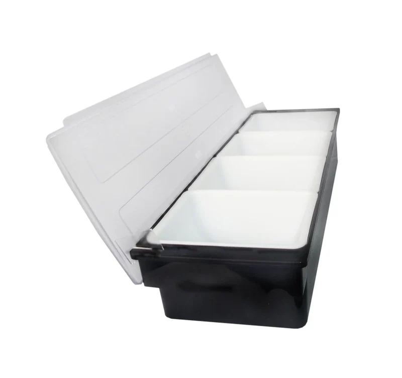 JW-B4B, 4-Compartments,Bar Condiment Compartment Holder