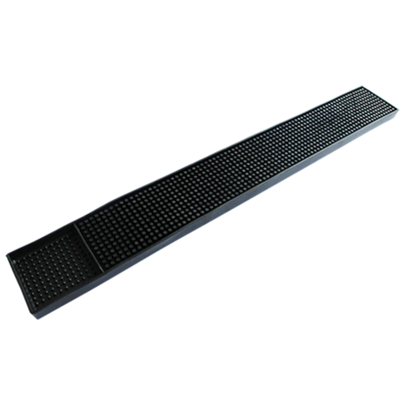 CHEFCO,BM-2703BK,Bar Mat, 26.7"Lx3.34"W, Black