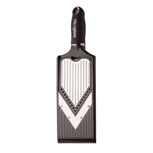 Mandoline en V réglable avec lame à julienne Microplane