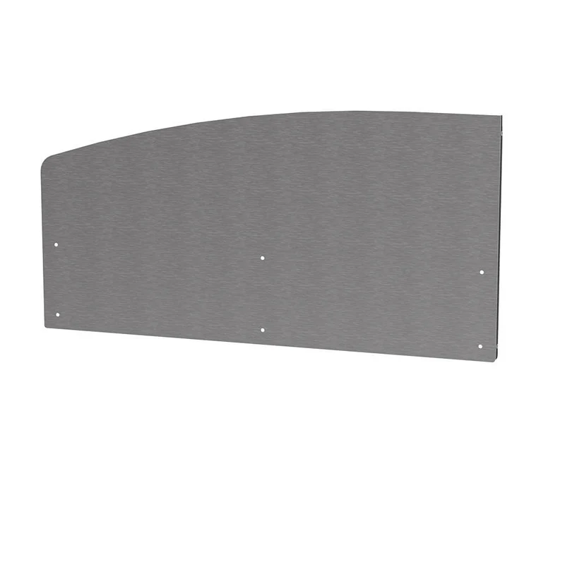 Crédence Courbe Gauche Inox - LE MARQUIER