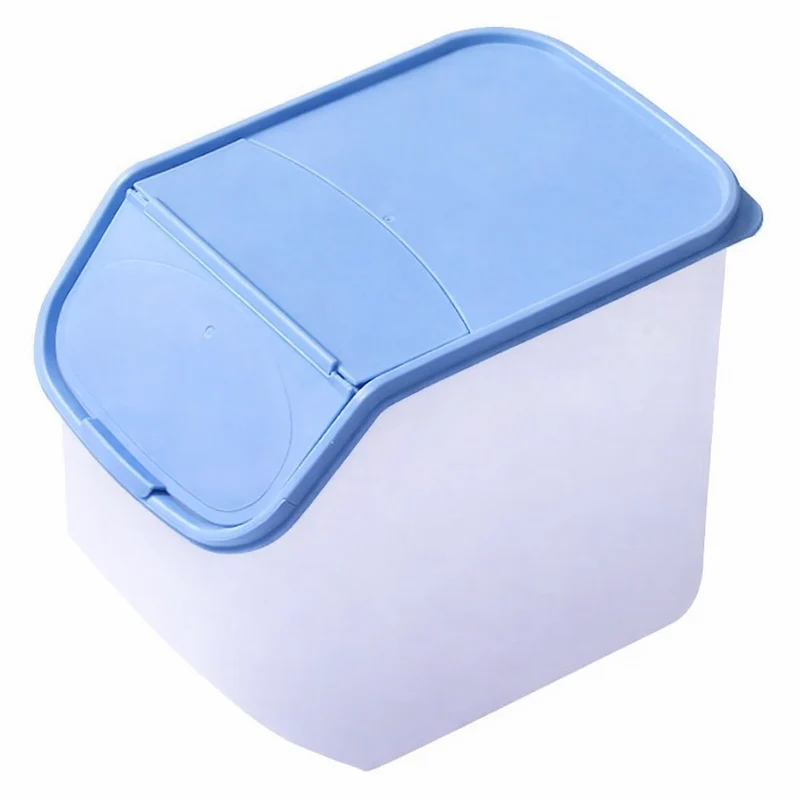 CHEFCO,GX-B,Milk Tea Storage Bin with Lid (5 L),Blue