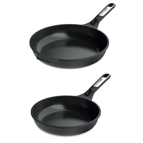 Lot 2 poêles antiadhérentes aluminium Phantom manche amovible 24 et 28 cm Berghoff