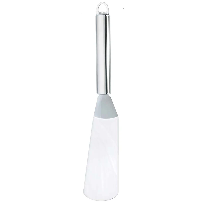 Spatule coudée large inox - CRISTEL