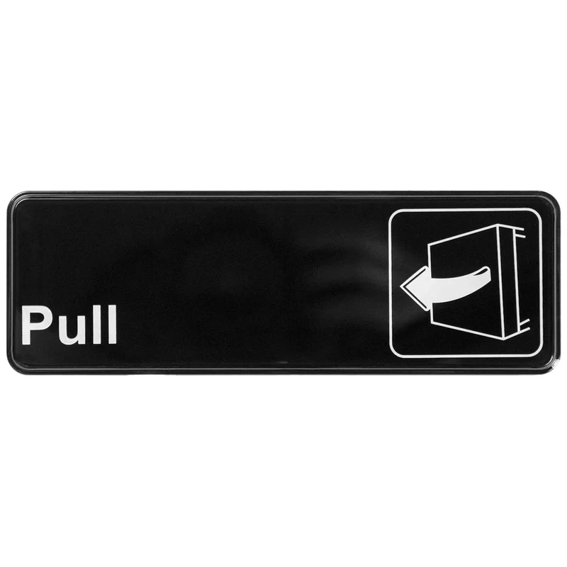 SGN-302 - Information Signs, 9"W x 3"H - Pull