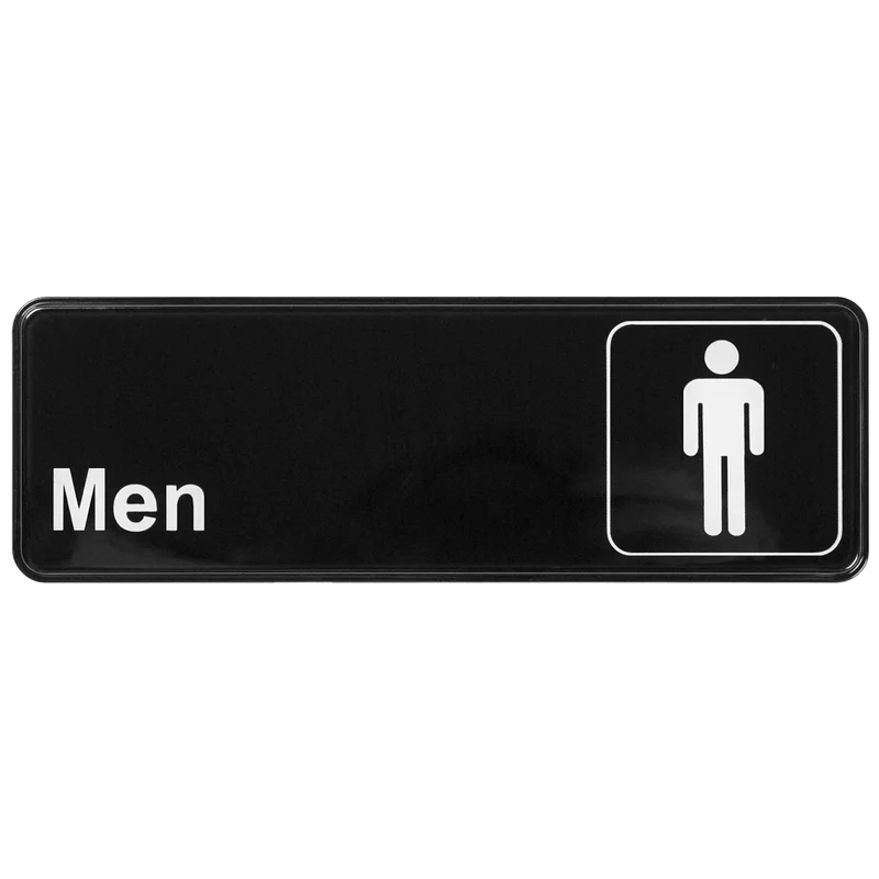 SGN-311 - Information Signs, 9"W x 3"H - Men