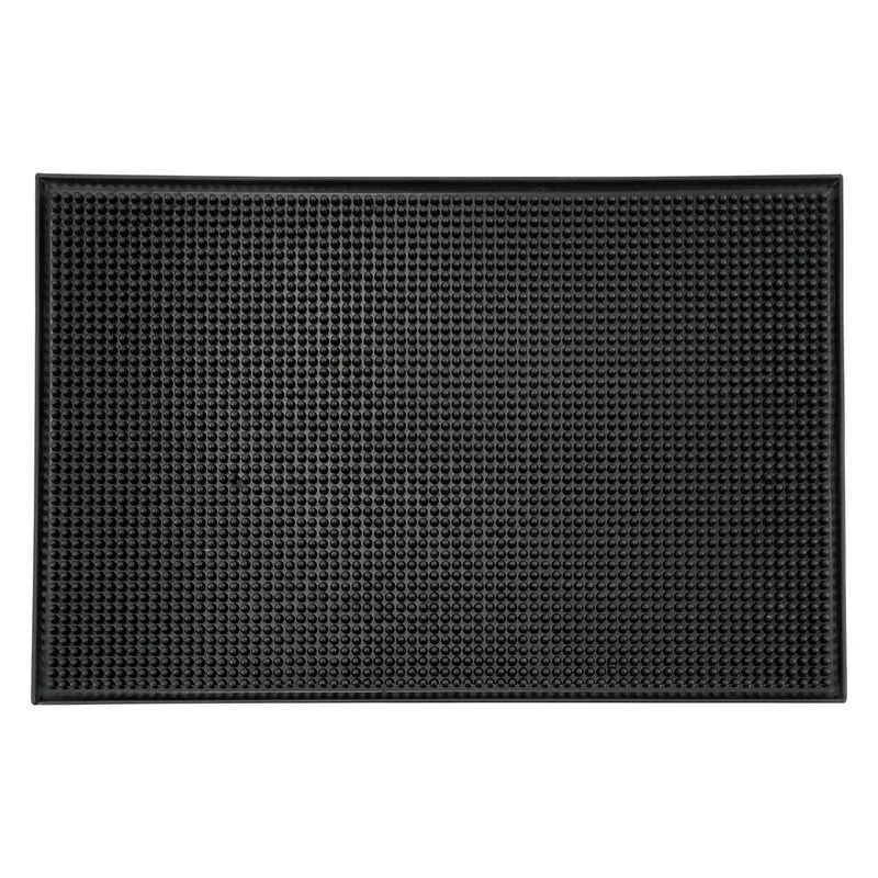 BM-1812K - Bar Service Mat, 18" x 12" - Black