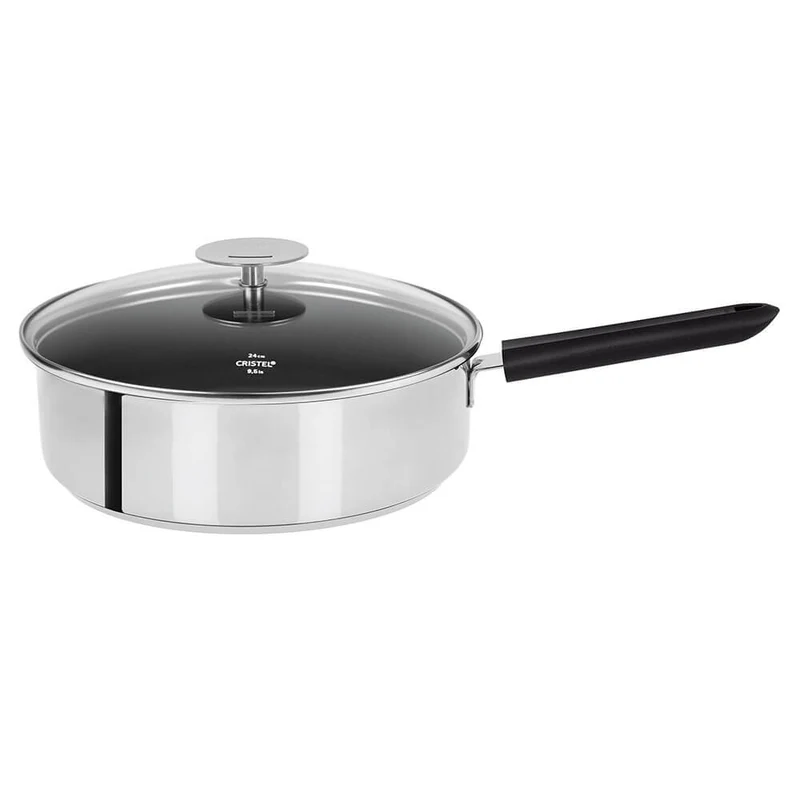 Sauteuse inox avec anti-adhésif Exceliss+ Mutine - CRISTEL