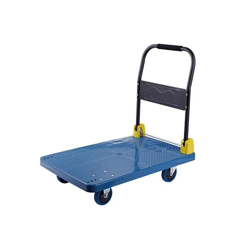 Chefco, MW-01-D300-4,High Capacity Foldable Hand Trolley Car 400KG Loading Thickened Platform Push Trolley Folding Cart