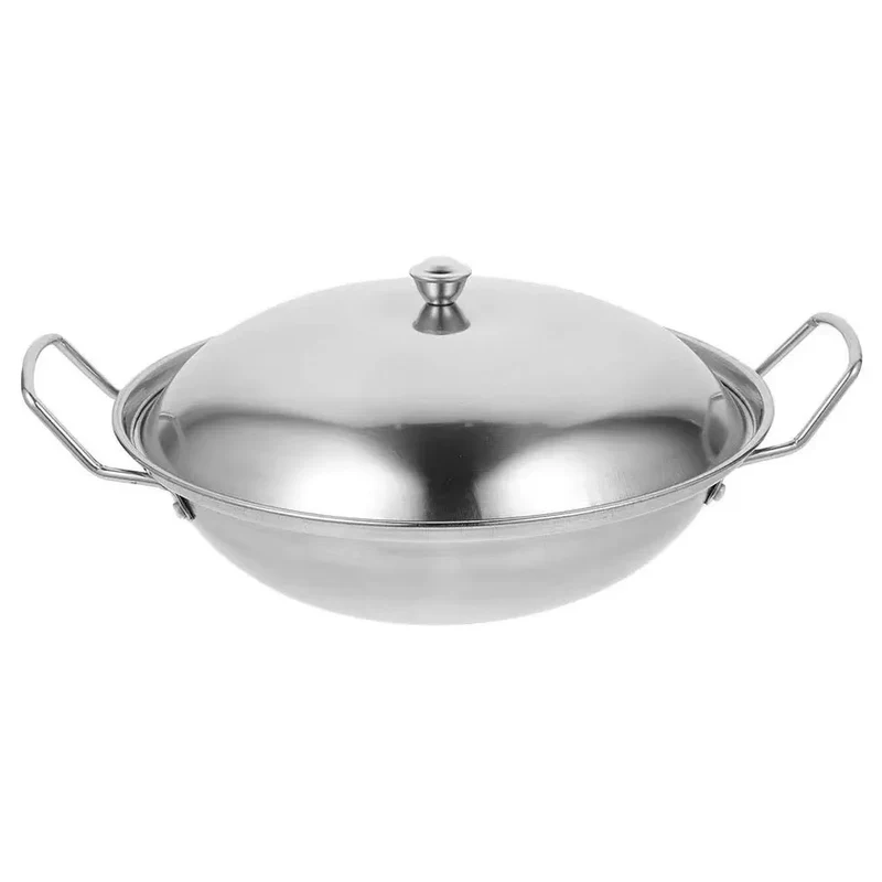 Chefco,SW-9, Stainless Steel Pan With a Lid -22.5cm/8.9" Dia