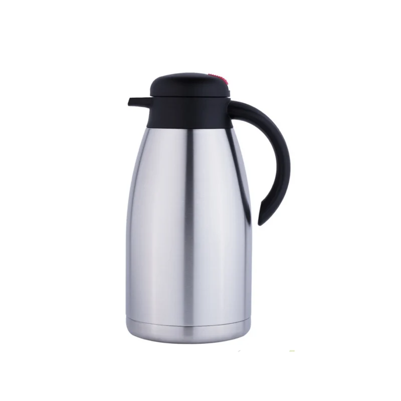 Sub-equip, TC-2.0, 68 oz. Double Wall Stainless Steel Vacuum Carafe, Thermal Coffee Carafe, Push Button (2.0L)